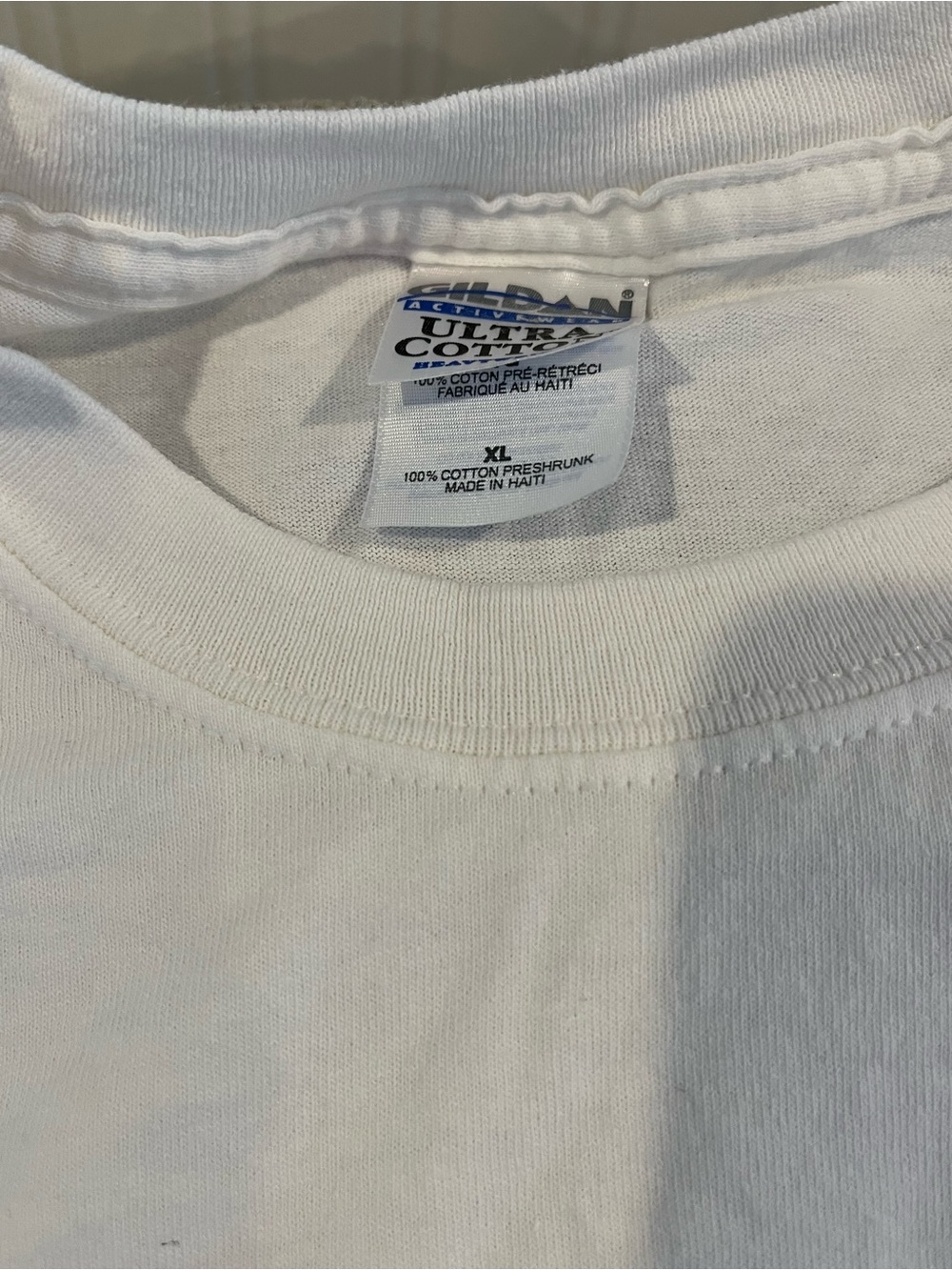 Gildan Men’s Crewneck Sweater - White